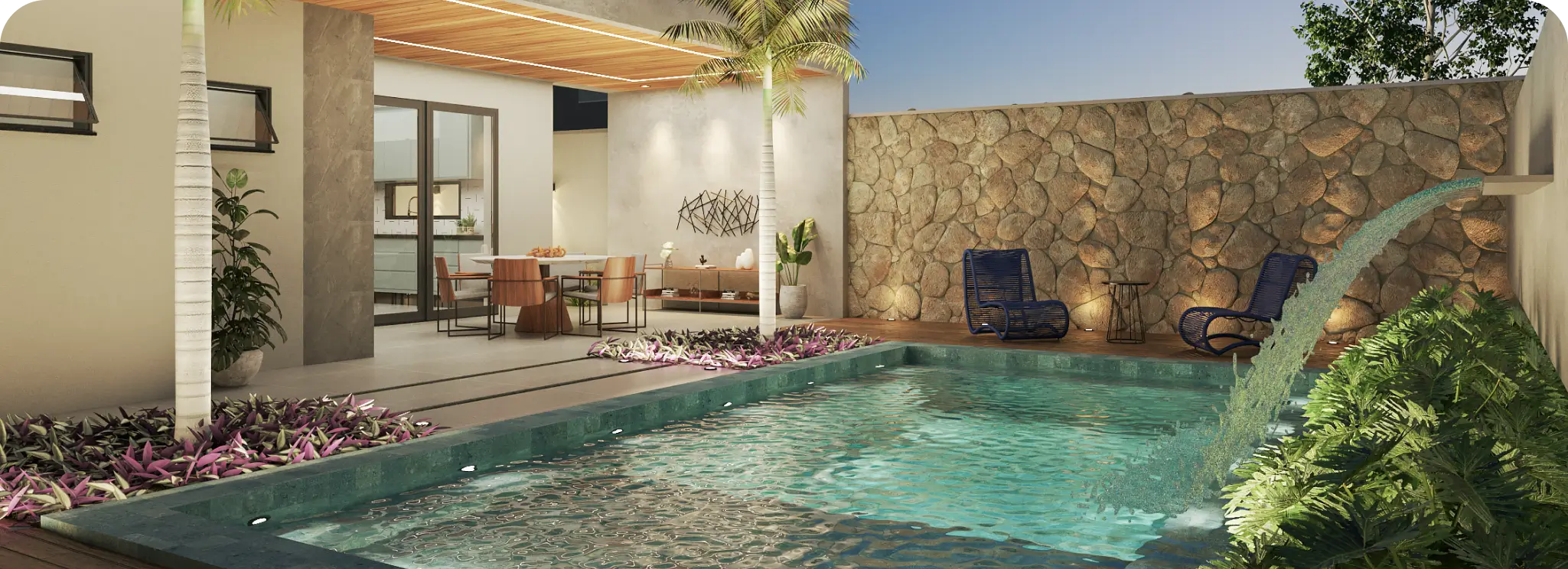 Casa com piscina e área gourmet